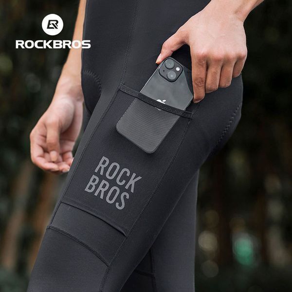 Велосипедні спортивні штани для 10-20&deg;С ROCKBROS YPK1011 розмір 4XL Чорний RB-YPK1011-5374 фото
