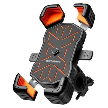 Крепление/держатель для телефона на велосипед ROCKBROS SM-079X Черный с красным RB-SM-079X-4795 фото