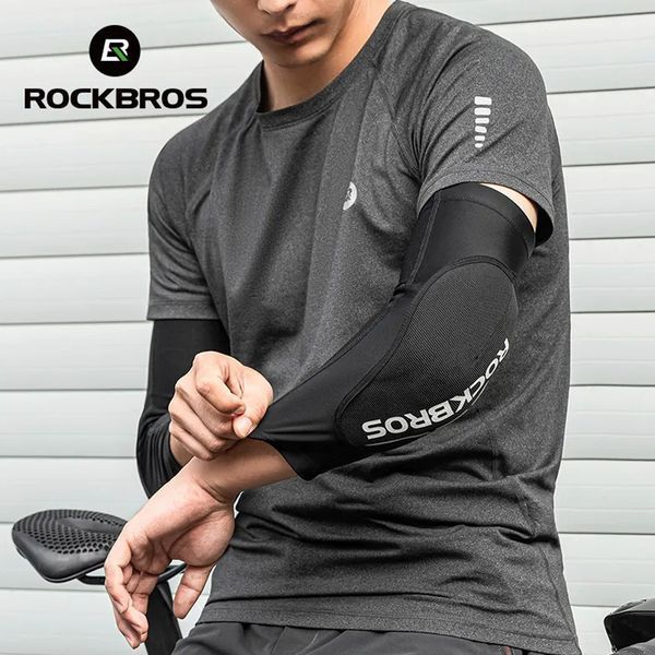 Взрослые налокотники / защита EVA ROCKBROS LF3226 Черные с оранжевым RB-LF3226-1-4138 фото