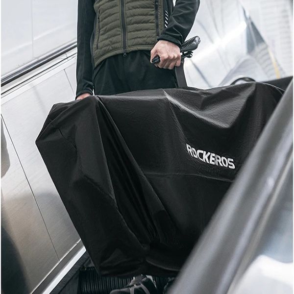 Сумка чехол для переноски велосипедов 27.5" 700C переносная ROCKBROS D207 Черная RB-D207-6569 фото