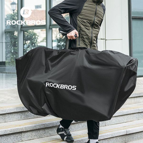 Сумка чехол для переноски велосипедов 27.5" 700C переносная ROCKBROS D207 Черная RB-D207-6569 фото
