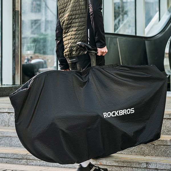 Сумка чехол для переноски велосипедов 27.5" 700C переносная ROCKBROS D207 Черная RB-D207-6569 фото