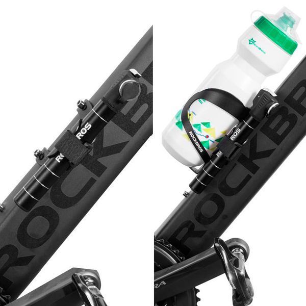 Насос велосипедный портативный ROCKBROS JG-1040B 100psi/6.8bar Черный RB-JG-1040B-1146 фото