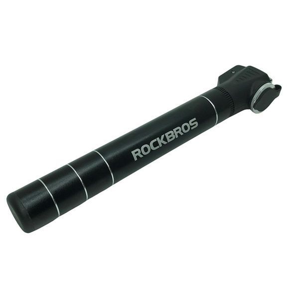 Насос велосипедный портативный ROCKBROS JG-1040B 100psi/6.8bar Черный RB-JG-1040B-1146 фото