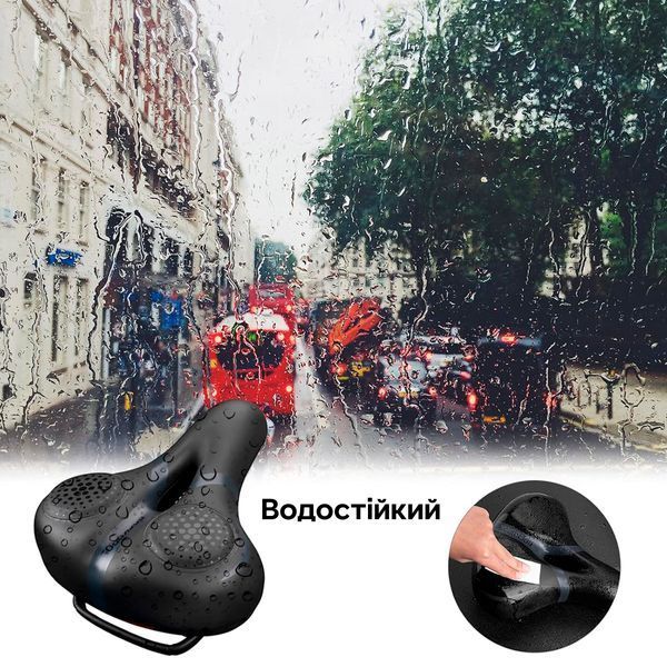 Седло для велосипеда с анатомическим отверстием ROCKBROS SI-GMA90 Черное RB-SI-GMA90-4831 фото