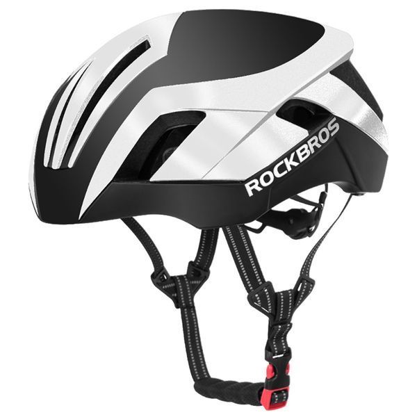 Вело шолом ROCKBROS TT-30 (57-62 см) In-Mold Білий з чорним RB-TT-30-2789 фото