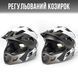 Детский вело шлем фулфейс ROCKBROS TT4857 (48-54 см) In-Mold Синий с белым RB-TT4857-5075 фото 8