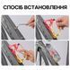 Флягодержатель алюминиевый ROCKBROS RKL02 Фиолетовый с зеленым RB-RKL02-6604 фото 6