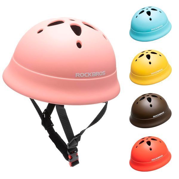 Детский вело шлем ROCKBROS KA-3AN (48-52 см) In-Mold Розовый RB-KA-3AN-4733 фото