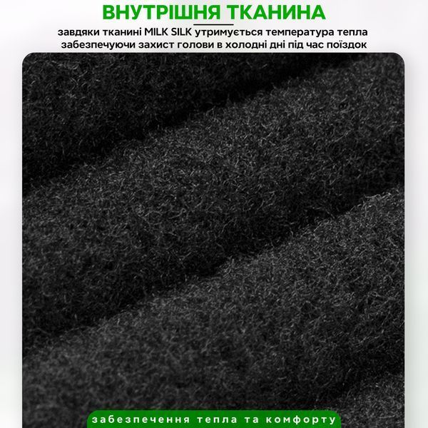 Шапка зимняя подшлемник для поездок и велосипедного шлема универсальная ROCKBROS YPP1824 Черный RB-YPP1824-5627 фото
