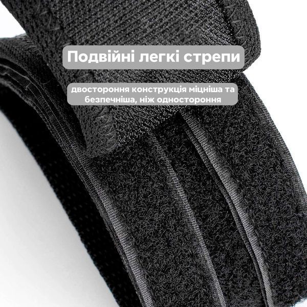 Стрепы для педалей ROCKBROS GZT1001BK Черный GZT1001BK-4031  фото