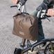 Велосумка на кермо велосипеда велкро ROCKBROS W005 Коричневий RB-W005-6542 фото 11