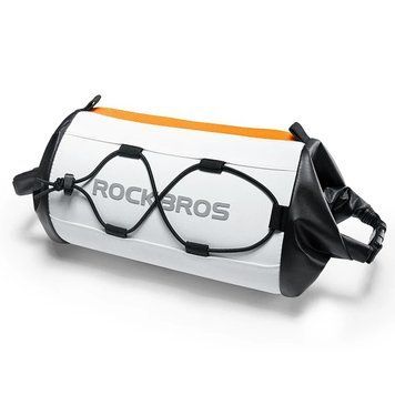 Вело сумка на кермо велосипеда світловідблискувальна ROCKBROS W229G Біла RB-W229G-6559 фото