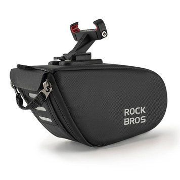 Велосипедная сумка под седло с быстросъемным креплением ROCKBROS C54 Черный RB-C54-5282 фото