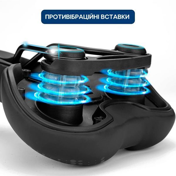 Седло/сиденье для велосипеда амортизирующее ROCKBROS AQ-A51 Черный RB-AQ-A51-4833 фото