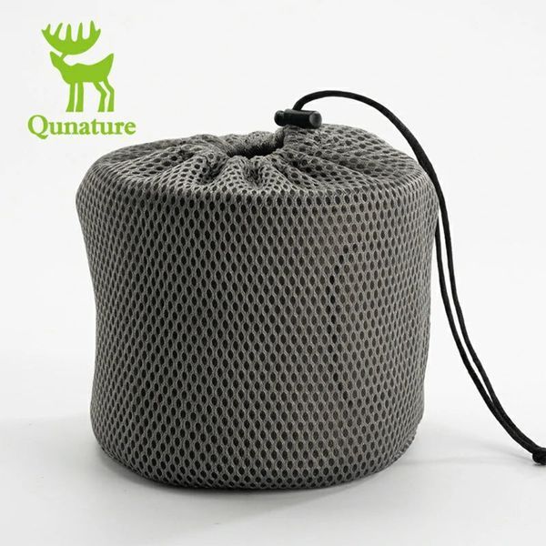 Титанова кастрюля складна для походів кемпінгу туризма Qunature PR401 Титановий QN-PR401-5245 фото