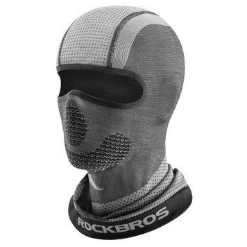 Дихаюча балаклава ROCKBROS LF1002 Демісезон Стиль 2 Сірий  RB-LF1002-2-5597 фото