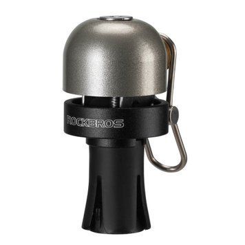 Звонок-баренда 2 в 1 для шоссейного велосипеда ROCKBROS BB2502 | Серый RB-BB2502-7190 фото