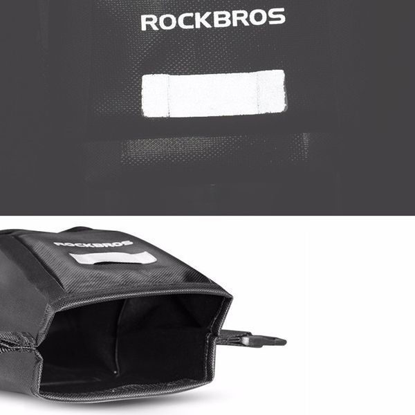 Велосипедная сумка подседельная velcro светоотражающая ROCKBROS AS-004 Черный RB-AS-004-3845 фото