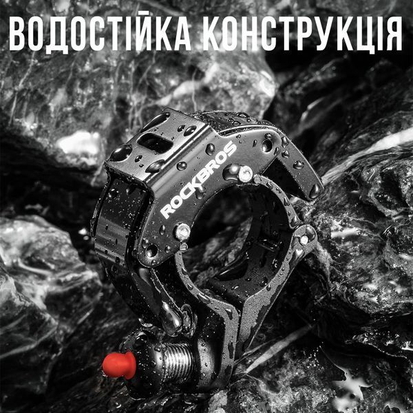 Механический велосипедный звонок / сигнал ROCKBROS SKUF-V99 Серый RB-SKUF-V99-5117 фото
