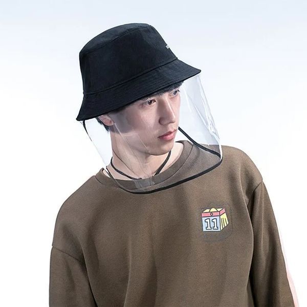 Шапка-панама з захисним щитком ROCKBROS M001 Чорна RB-M001-5586 фото