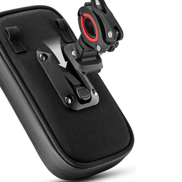 Велосипедна сумка на кермо для телефона до 6" ROCKBROS W320 Чорний RB-W320-6541 фото