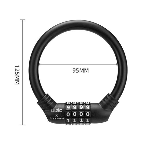 Кодовый замок ROCKBROS x ULAC A600T Черный RB-A600T-2198 фото