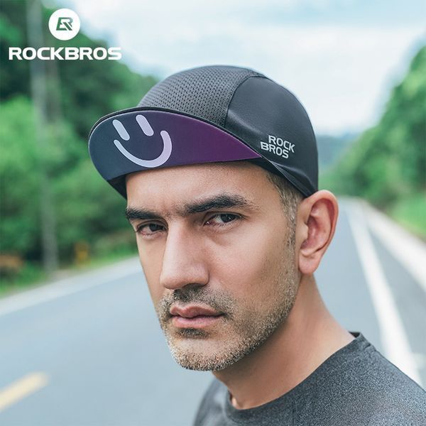 Кепка летняя подшлемник для поездок и велосипедного шлема универсальная ROCKBROS M007 Черный RB-M007-5625 фото