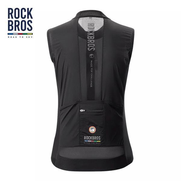 Жилетка жіноча для велоспорту ROCKBROS 0617003 15-35&deg;C Розмір M Чорна RB-0617003-5396 фото