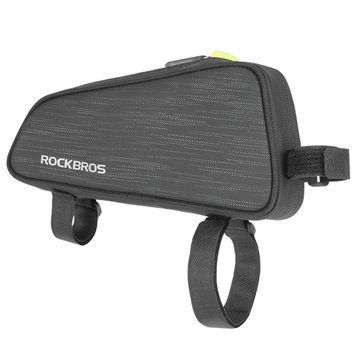 Вело сумка на раму велосипеда водостійка ROCKBROS 045 Чорна RB-045-6539 фото