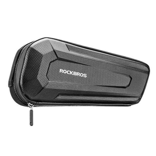 Велосипедна сумка з каркасом під раму велкро ROCKBROS B66 Чорний RB-B66-2339 фото