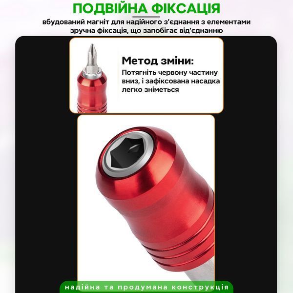 Набір інструментів із тріскачкою ROCKBROS BLCRB Чорний з червоною RB-BLCRB-5126 фото