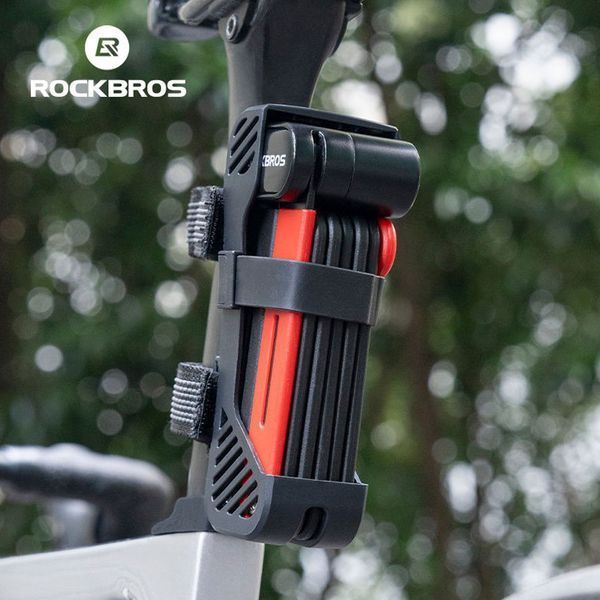 Замок сегментний на велосипед ROCKBROS NT09 120 см Чорний RB-NT09-5253 фото