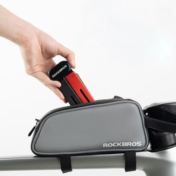Замок сегментний на велосипед ROCKBROS NT09 120 см Чорний RB-NT09-5253 фото