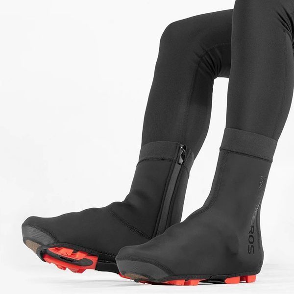 Водостійкі велобахіли захист для взуття ROCKBROS LF1104 розмір 39-40 S Чорні RB-LF1104-5688 фото